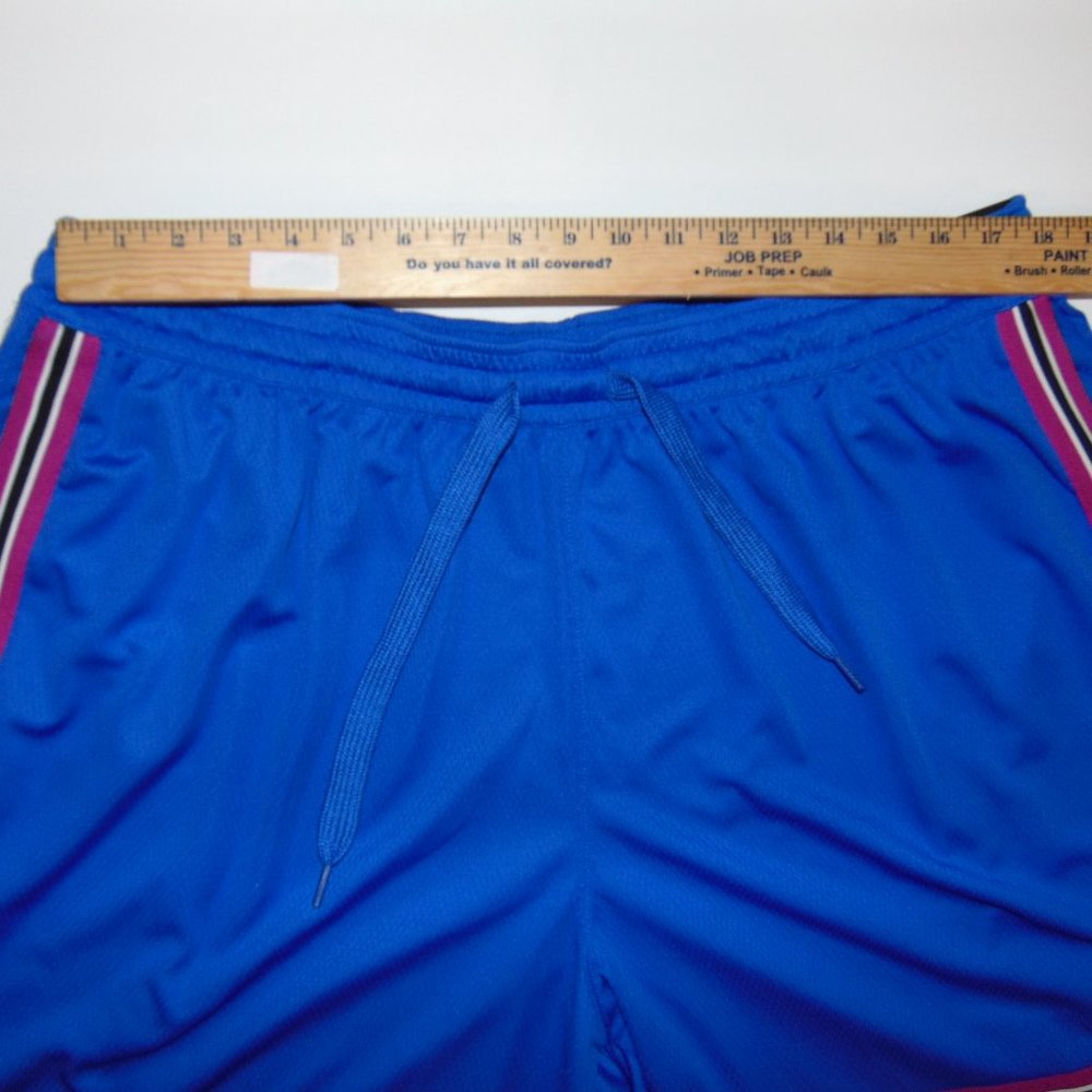 COPY - Nike Women' Dri Fit Fly Basketball Shorts 3XL Polyester Blue - Picture 4 of 10